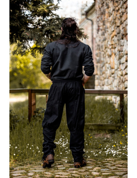 Viking Jorgen pants in black wool