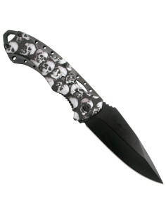 Third field knife with skull handle (21.2 cm.) 2