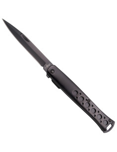 Third brand pocket knife, matte black model (22.8 cm.)