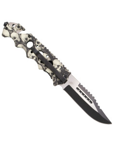 Third tactical knife skull design (21.2 cm.) 2