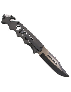Third Tactical Knife Blackened Skulls (21.2 cm) 2