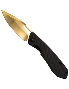 Third field knife with gold blade (17 cm.)