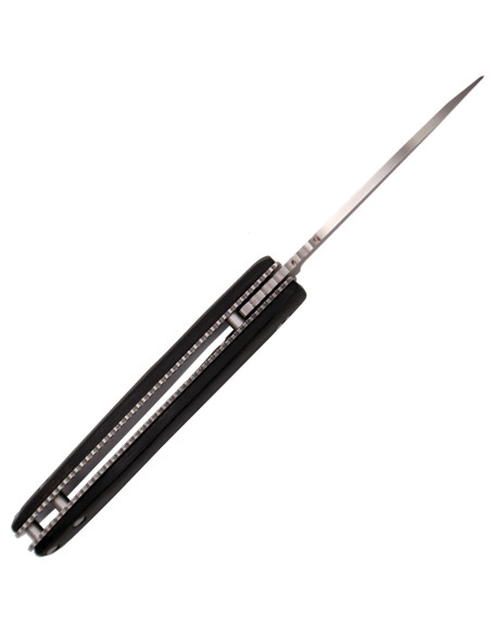 Third field knife, black wood (16.5 cm.)