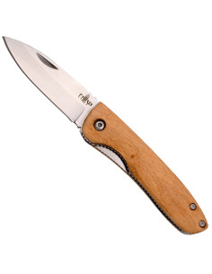 Third field knife with wooden handle (16.5 cm.)