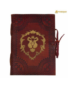 Warcraft Lion's Diary for the Alliance in Brown