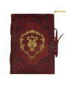 Warcraft Lion's Diary for the Alliance in Brown