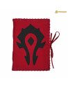 Warcraft Medieval Leather Journal Red