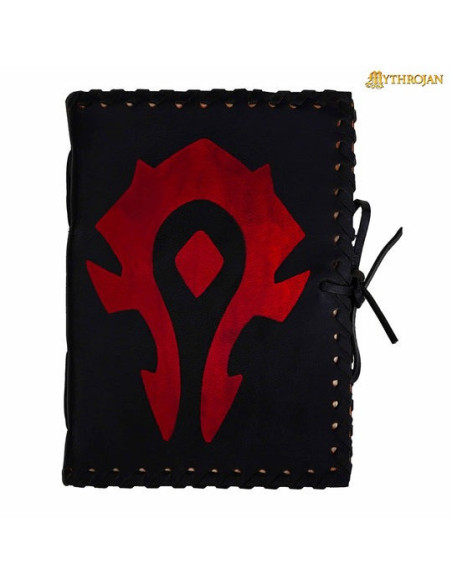 Warcraft Medieval Leather Journal Black