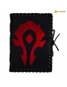 Warcraft Medieval Leather Journal Black