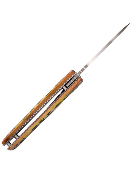 Third wooden field knife with inlaid...