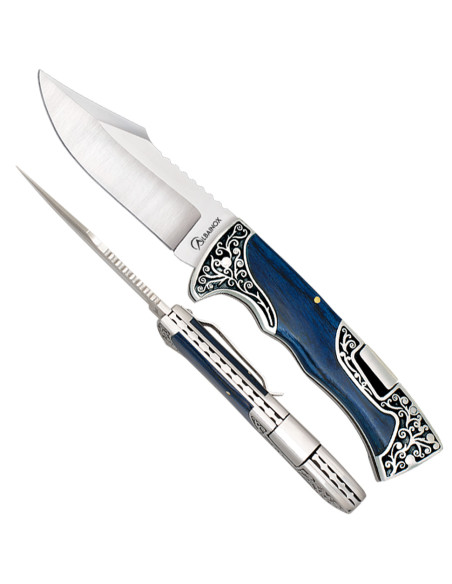 Albainox field knife with blue...