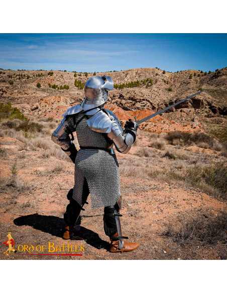 Hauberk model aluminum chain mail (16...