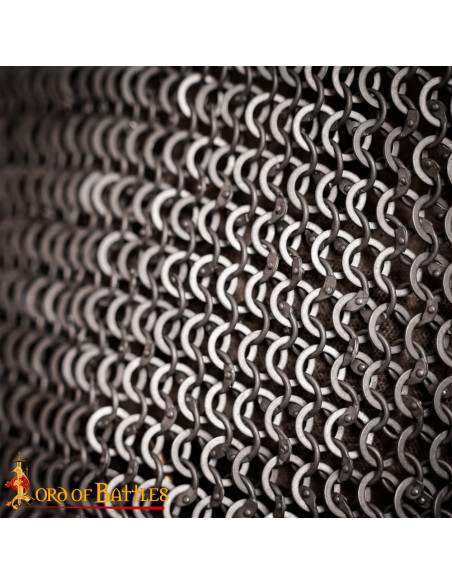 Hauberk model aluminum chain mail (16...
