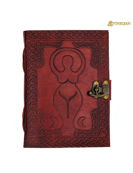 Medieval handmade leather diary...