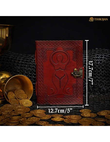 Medieval handmade leather diary...