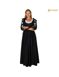 Irish Medieval Renaissance Dress, Black
