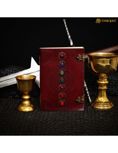 Medieval handmade leather diary...