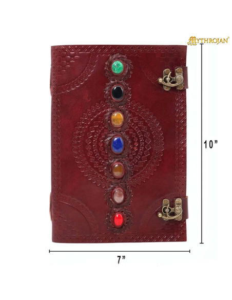 Medieval handmade leather diary...