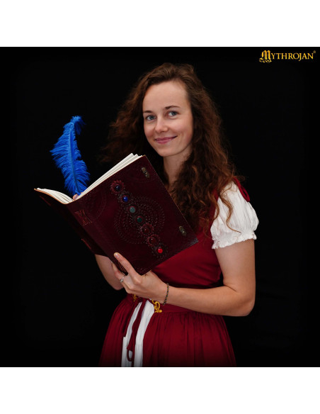 Medieval handmade leather diary...