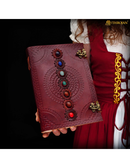 Medieval handmade leather diary...
