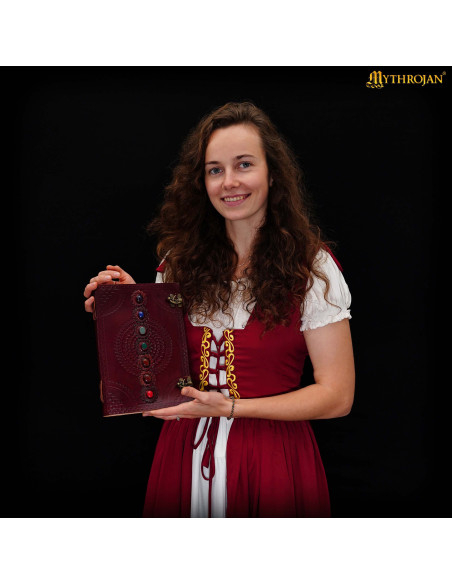 Medieval handmade leather diary...