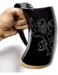 Medieval Viking Rampant Lion Drinking Jug (800 ml.) 2