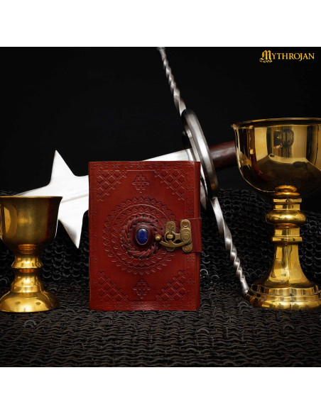 Handmade medieval leather journal...