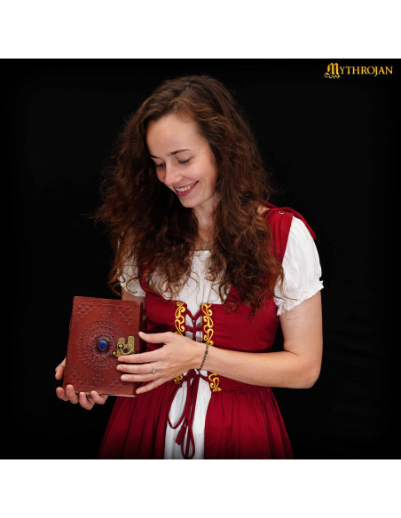 Handmade medieval leather journal...
