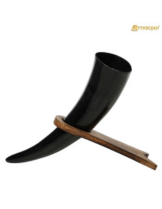 Wooden horn stand (17.7 cm) 2