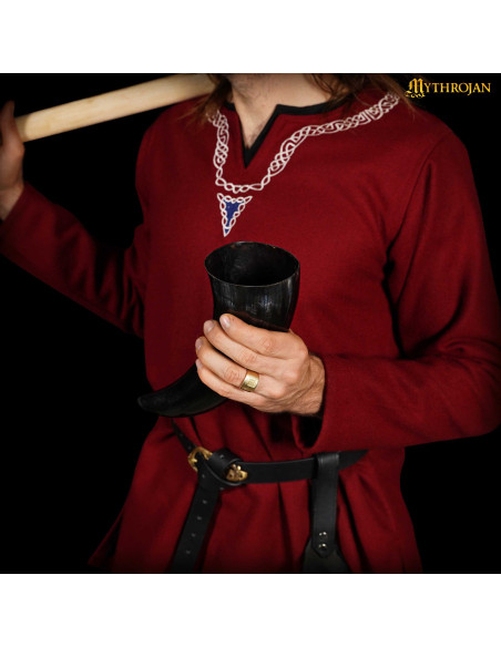 Viking drinking horn with bag (400 ml.)