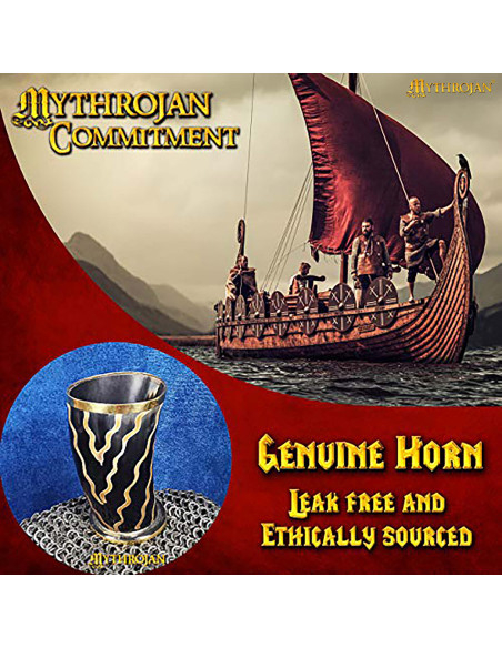 Authentic horn shot glass (250 ml.)