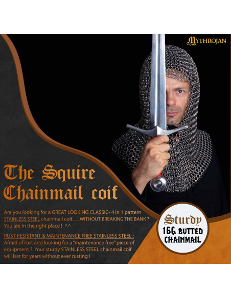 Executioner chainmail stainless steel...