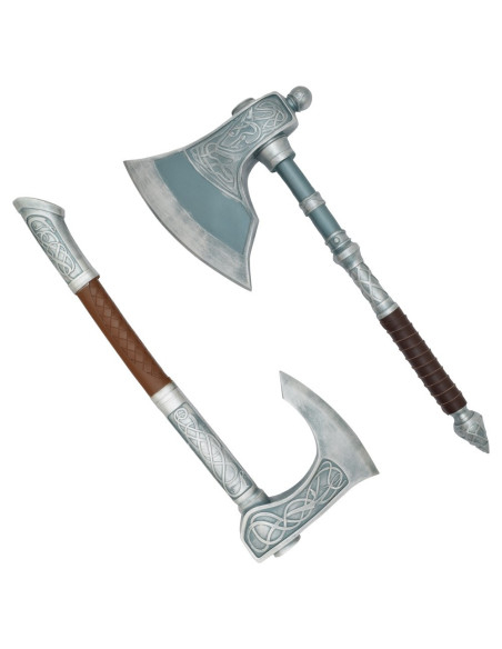 Eivor Varinsdottir decorative axes in...