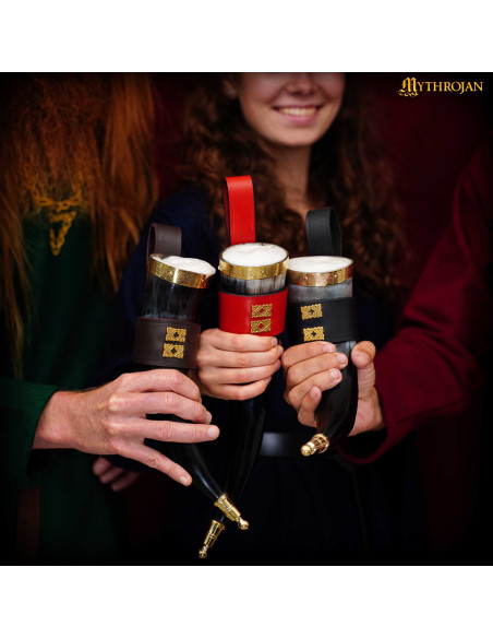 Viking Drinking Horn Merchant Model...