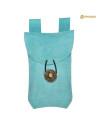 Medieval Renaissance Alms Bag, Light Blue