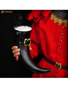 Viking drinking horn model Loyal Soldier (600 ml.) 2
