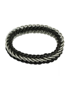 Medieval chainmail elastic bracelet (10 mm.)