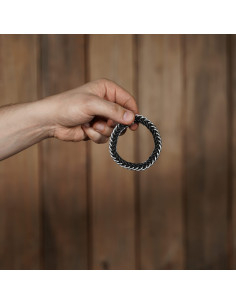 Medieval chainmail elastic bracelet (10 mm.) 2