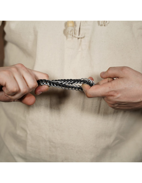 Medieval chainmail elastic bracelet...