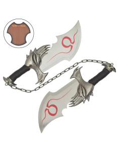 Kratos' Blades of Chaos decorative swords - God of War