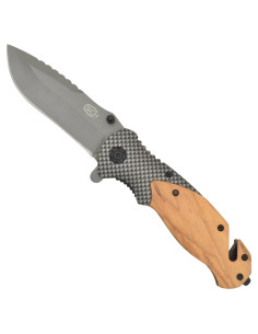 SCK rescue knife, glass breaker and seat belt cutter