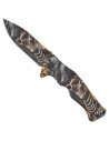 SCK Skull Pocket Knife with Thumb Stud