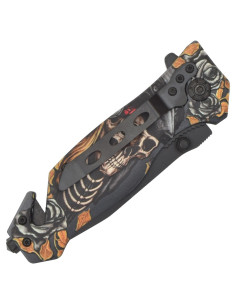 SCK Skull Rescue Knife, Glass Breaker and Belt Cutter 2