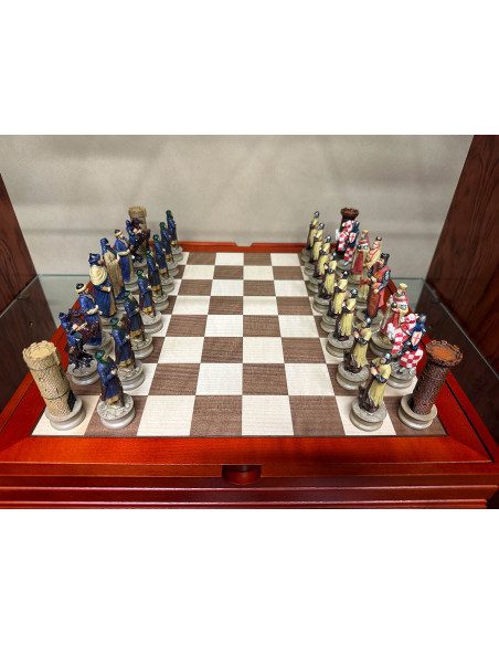 Moors and Christians chess handmade