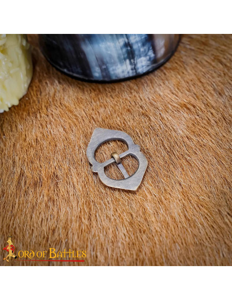 Set of 5 aged buckles for armor straps Set of 5 aged buckles for armor straps