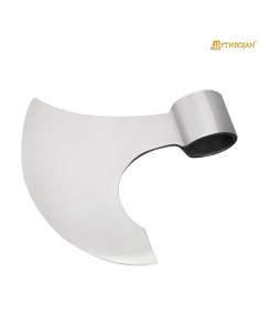 Viking-medieval axe head in steel
