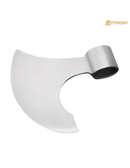 Viking-medieval axe head in steel