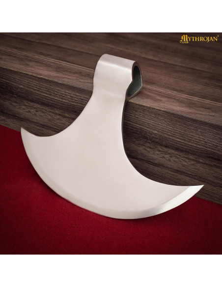 Viking-medieval axe head in steel...