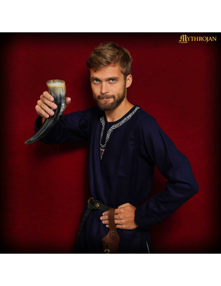 Viking drinking horn with bag (1000 ml.)