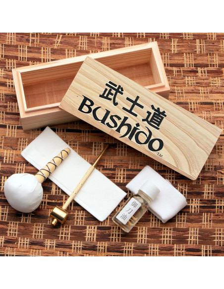 Bushido katana cleaning kit